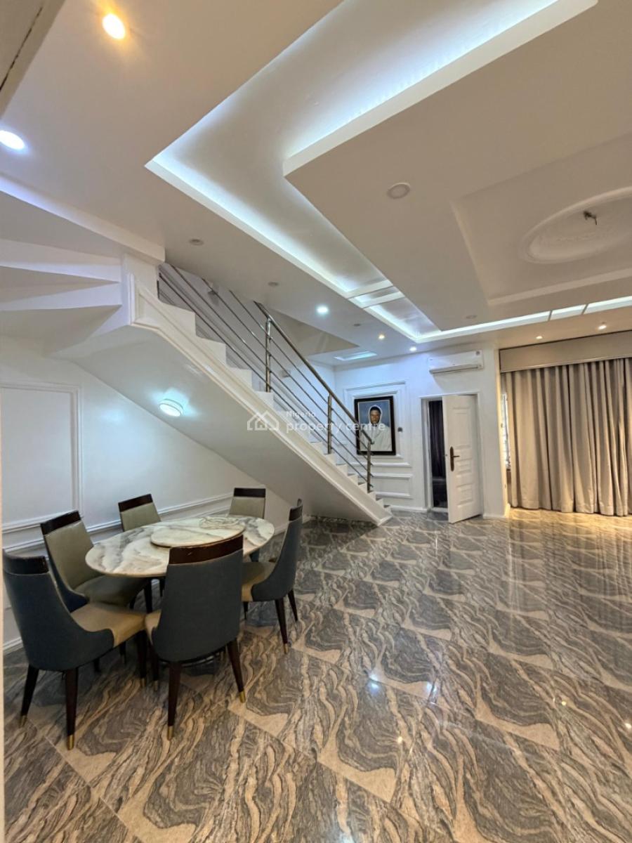 Fully Furnished 4-bedroom Terrace Duplex at Ajah, Off Ogombo Road, Off Ogombo Road, Ajah, Lagos, Terraced Duplex for Rent