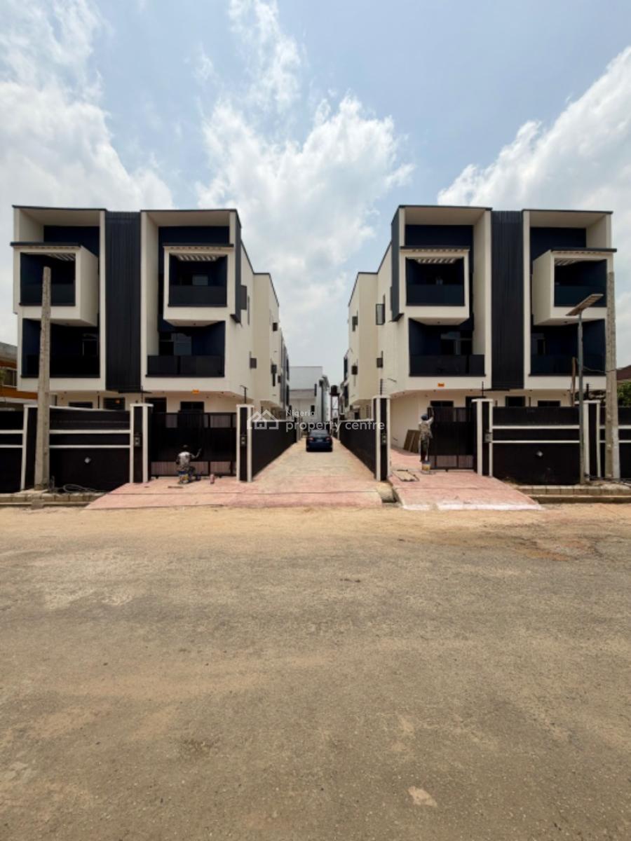 Fully 4 Bedrooms Semi Detached - Duplex House + B, Adeniyi Jones, Ikeja, Lagos, Semi-detached Duplex for Sale