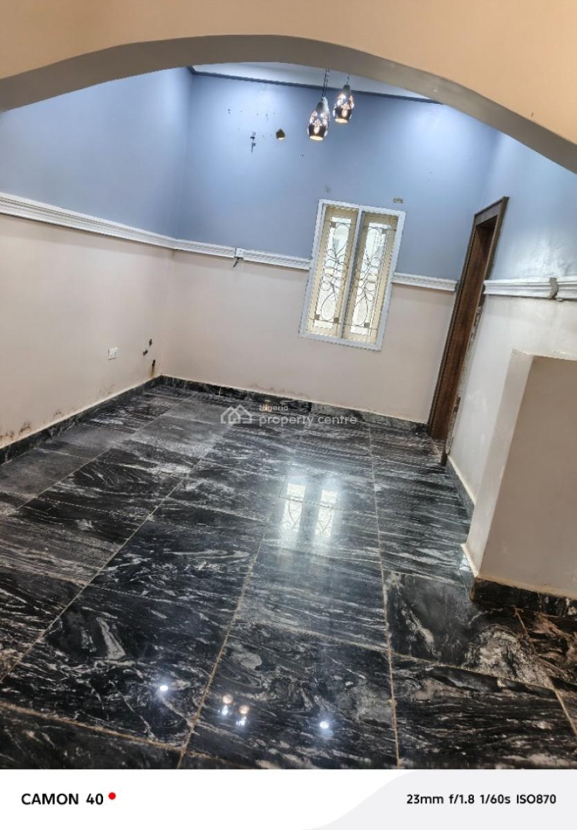 Spacious 3 Bedroom Fully Detached Bungalow with Bq and a Gate House, Grow Homes Estate After Royal Champion Assembly, Kubwa, Abuja, Detached Bungalow for Rent