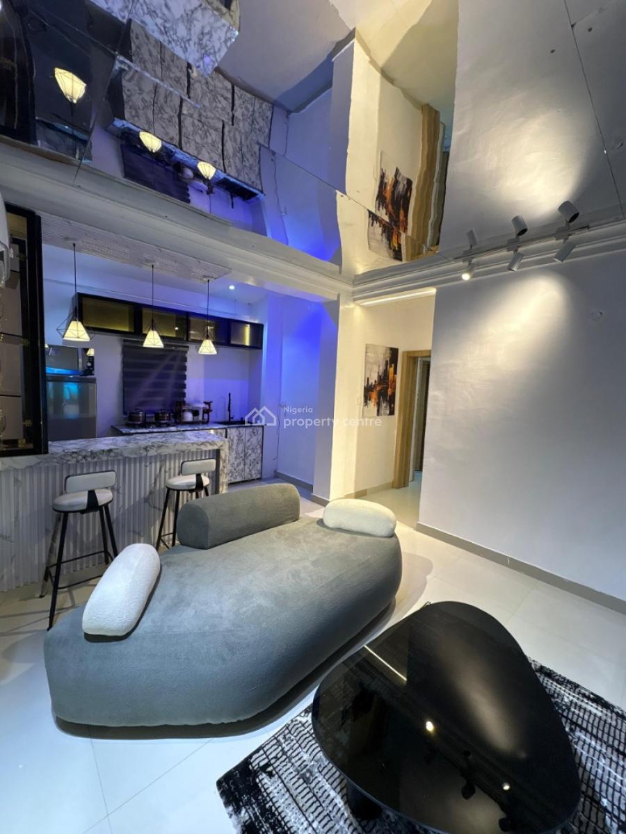 Luxury & Cozy 1bedroom with 24/7 Light & in a Serene Environment, Lekki Phase 1, Lekki, Lagos, Flat / Apartment Short Let