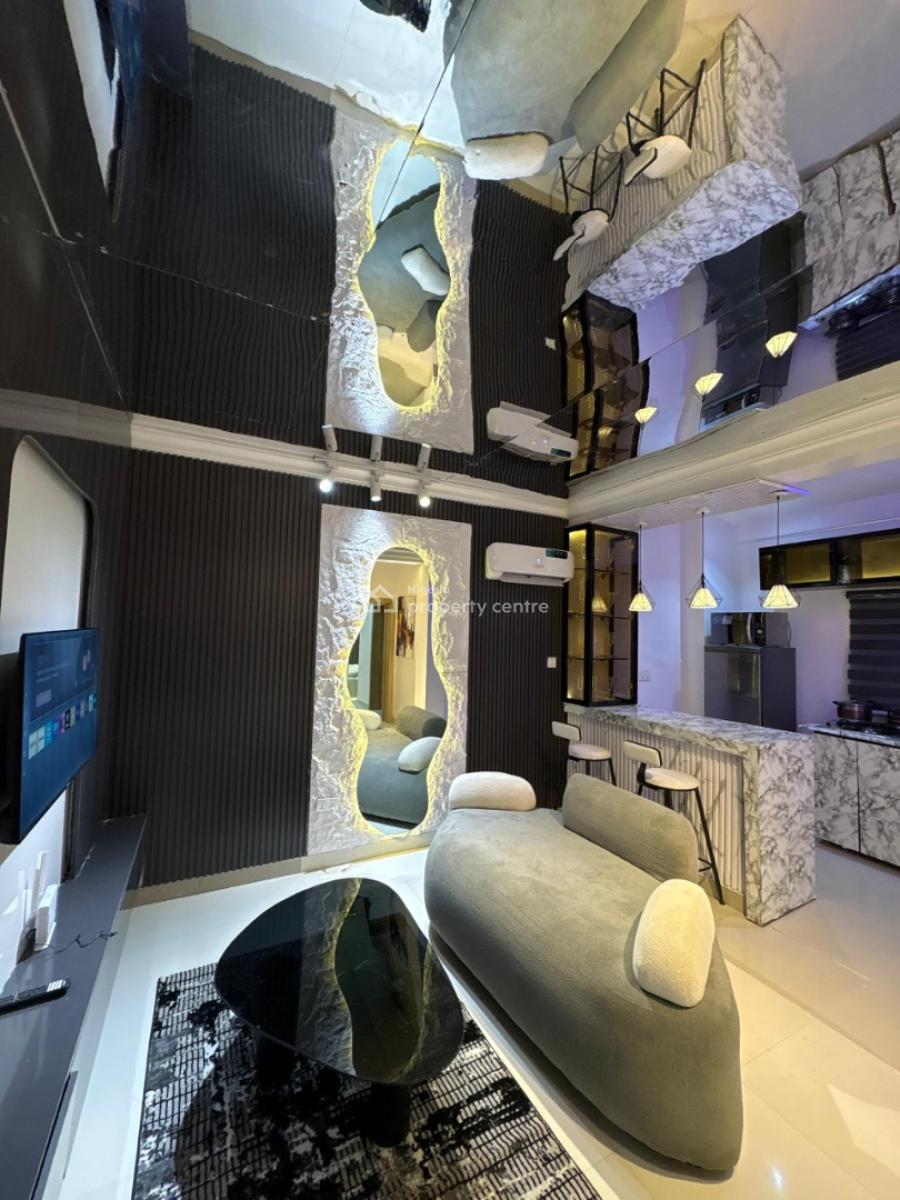 Luxury & Cozy 1bedroom with 24/7 Light & in a Serene Environment, Lekki Phase 1, Lekki, Lagos, Flat / Apartment Short Let