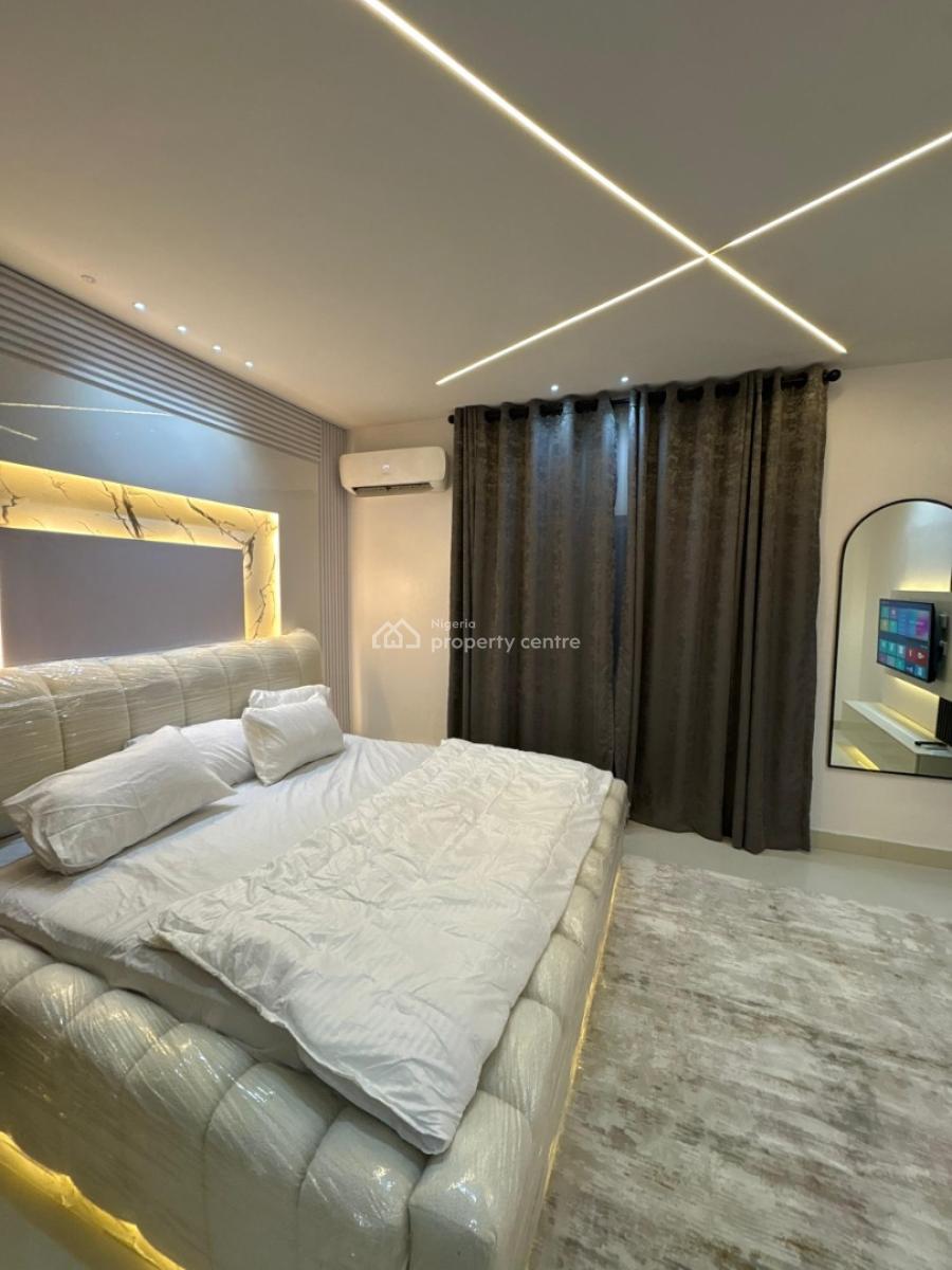 Luxury & Cozy 1bedroom with 24/7 Light & in a Serene Environment, Lekki Phase 1, Lekki, Lagos, Flat / Apartment Short Let