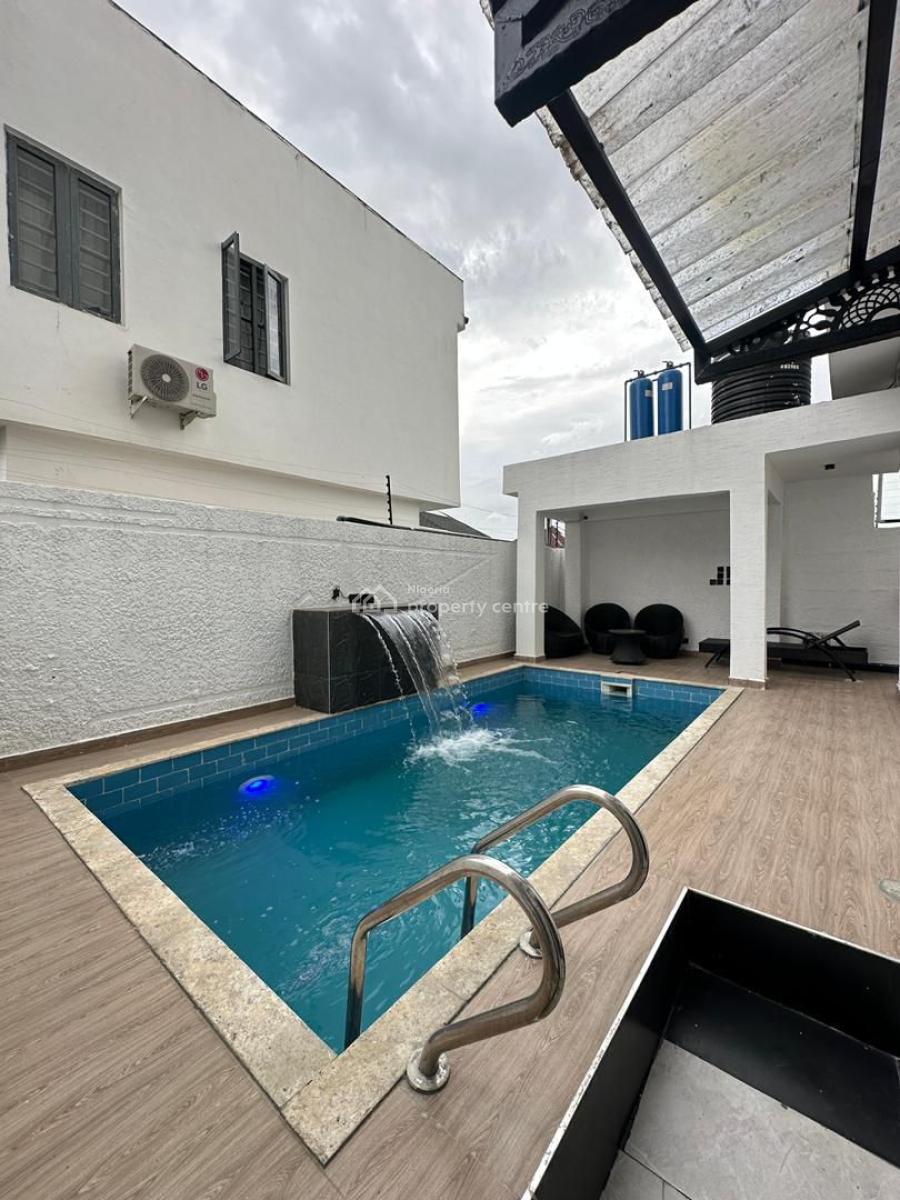 Fully Furnished 5bedroom Detached Duplex with a Bq, in a Nice Serenre, Secured Estate, Agungi, Lekki, Lagos, Detached Duplex for Sale