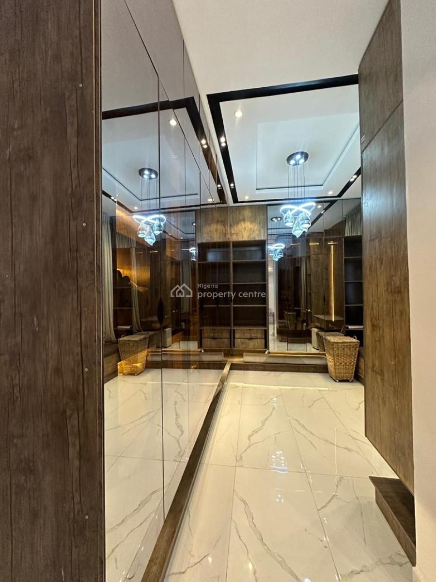 Fully Furnished 5bedroom Detached Duplex with a Bq, in a Nice Serenre, Secured Estate, Agungi, Lekki, Lagos, Detached Duplex for Sale