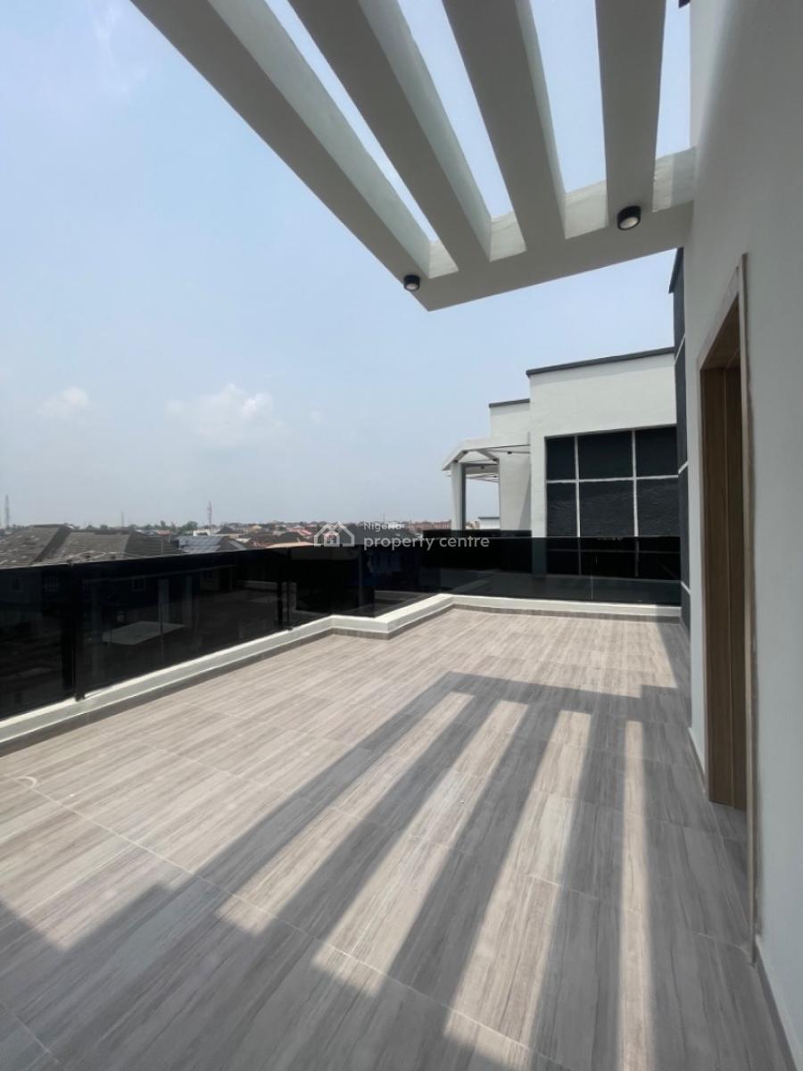 5 Bedroom House with a Bq and Rooftop Terrace, Omole, Omole Phase 1, Ikeja, Lagos, Detached Duplex for Sale