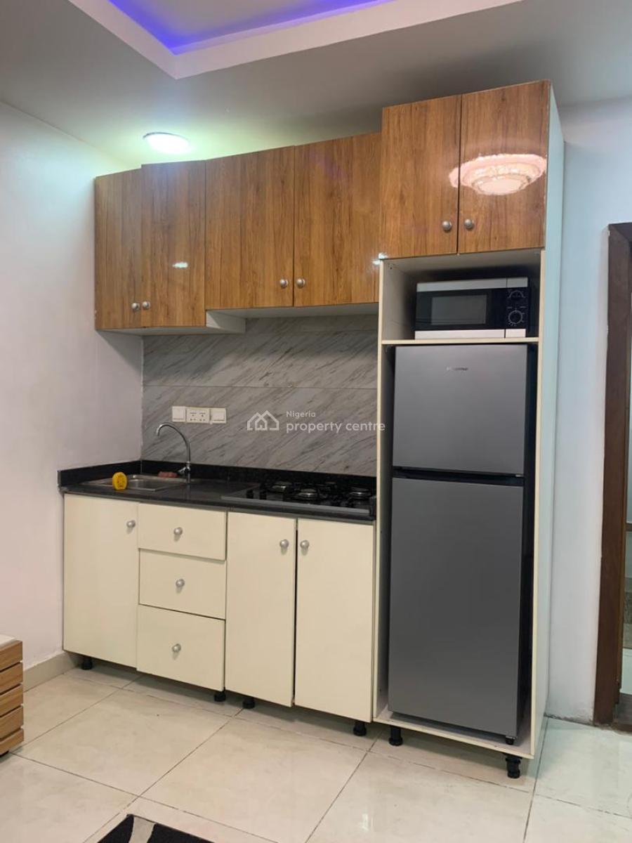 Fully Service & Furnished 1bedroom Flat (mini Flat) in Secured Estate, Oriwu Street, Lekki Phase 1, Lekki, Lagos, Flat / Apartment for Rent