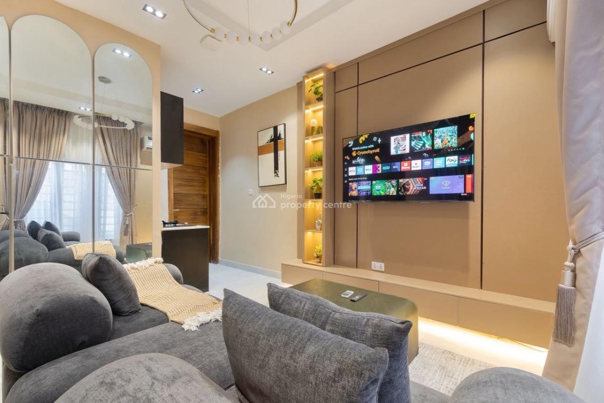 1 Bedroom Garden Cabana, Lekki Phase 1, Lekki, Lagos, Mini Flat (room and Parlour) Short Let