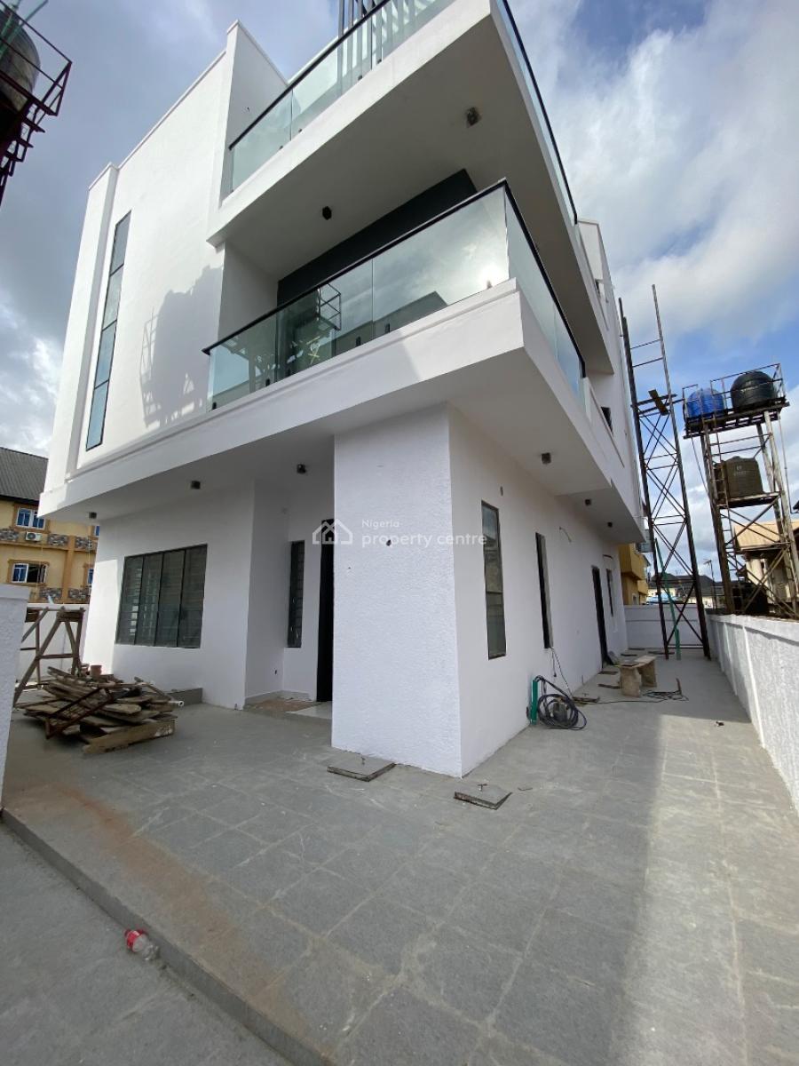 Brand New Luxury 5 Bedroom Detached Duplex with Bq, Greenfield Estate, Ago Palace, Isolo, Lagos, Detached Duplex for Sale