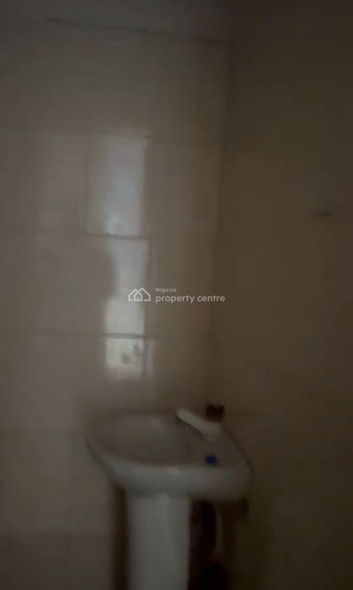 Downstairs Bedroom Inside a Shared Apartment { Video }, Majek Before Abijo, Ajah, Lagos, Self Contain (single Rooms) for Rent