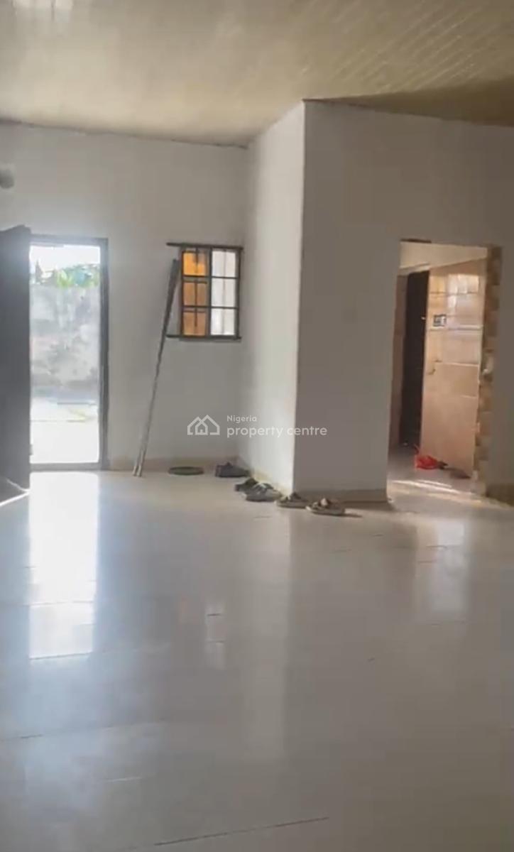 Downstairs Bedroom Inside a Shared Apartment { Video }, Majek Before Abijo, Ajah, Lagos, Self Contain (single Rooms) for Rent