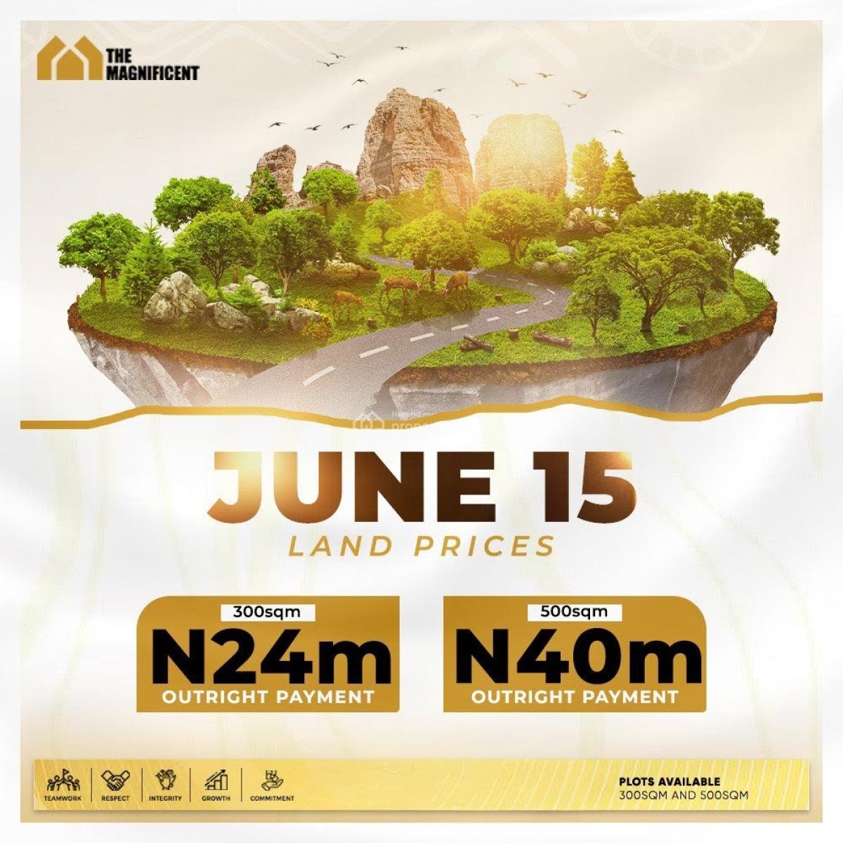 Residential Plots of Land in a Serene and Secure Estate, June 15 Estate, Eleko, Ibeju Lekki, Lagos, Residential Land for Sale