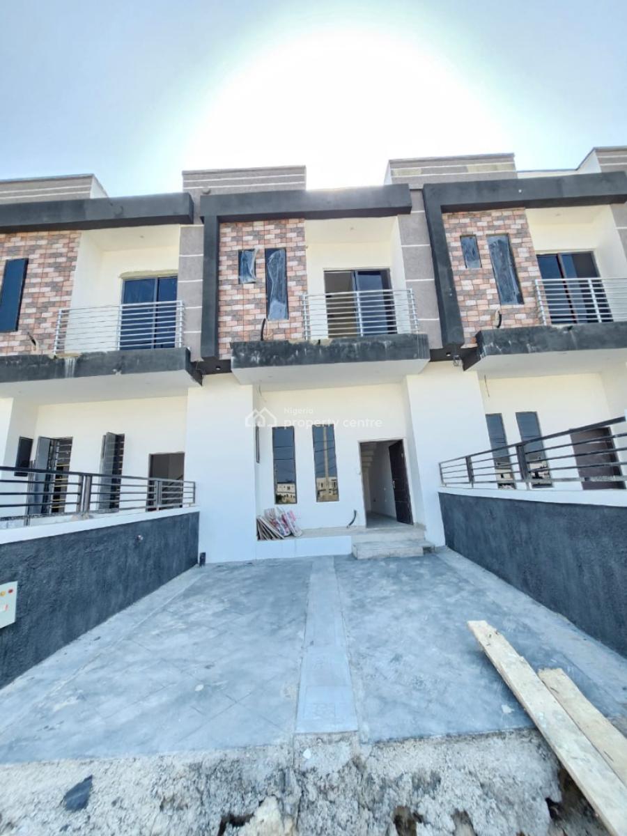 Self Compound 2 Bedroom Terrace Duplex with Bq, Ajah, Lagos, Terraced Duplex for Sale