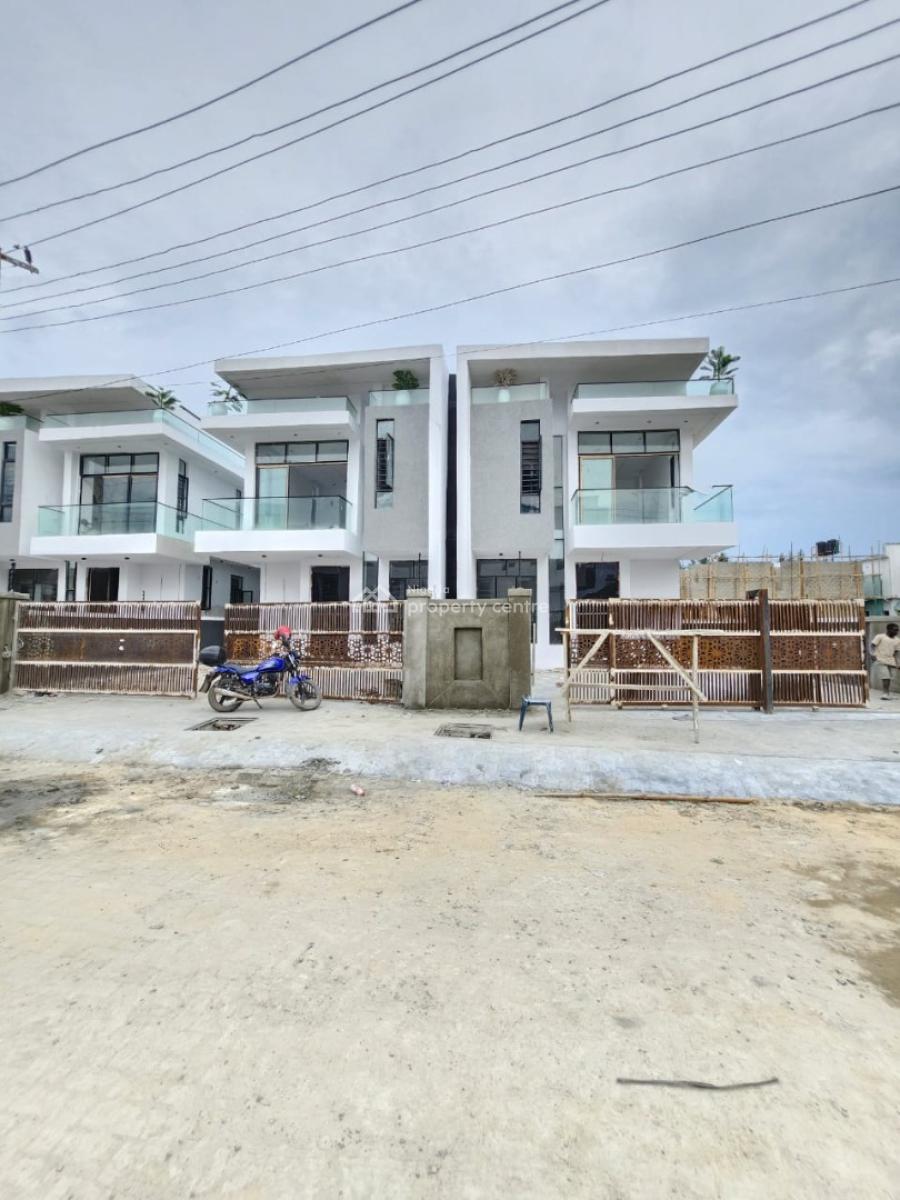 Spacious 4 Bedroom Semi Detached Duplex with Bq, Ikota, Lekki, Lagos, Detached Duplex for Sale