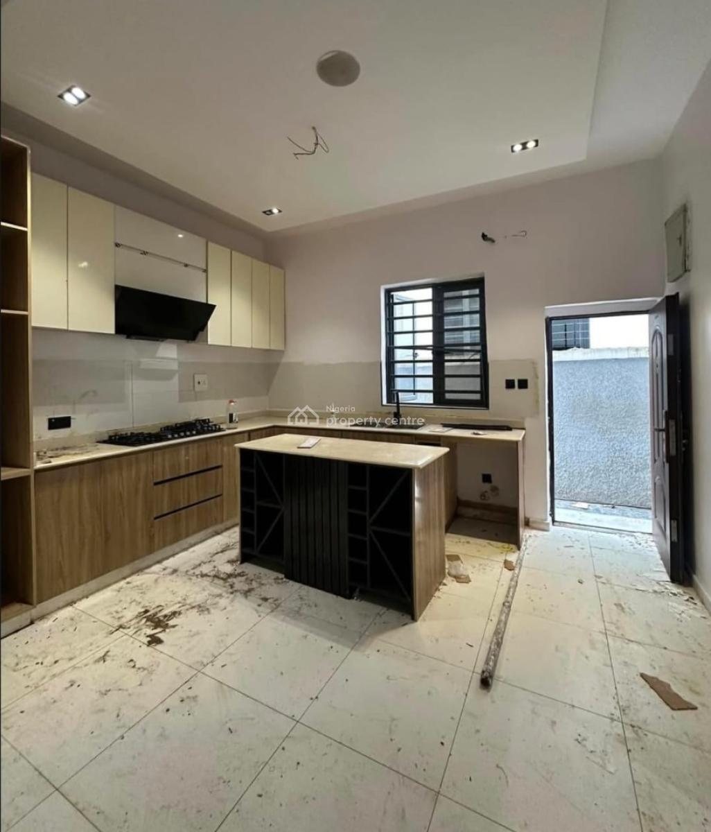 4 Bedroom Semi Detached Duplex with Bq in an Estate, Ikota, Lekki, Lagos, Semi-detached Duplex for Rent