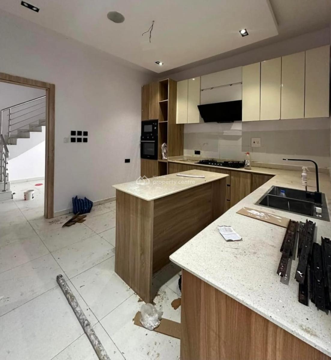 4 Bedroom Semi Detached Duplex with Bq in an Estate, Ikota, Lekki, Lagos, Semi-detached Duplex for Rent