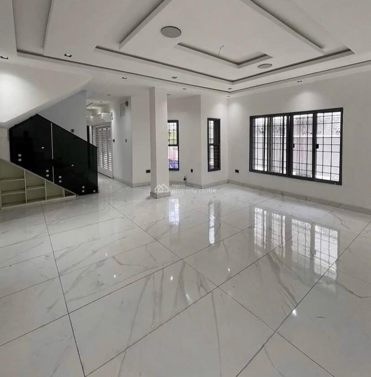 Spacious 5 Bedroom Fully Detached Duplex with Bq and Swimming Pool, Lekki Phase 1, Lekki, Lagos, Detached Duplex for Rent