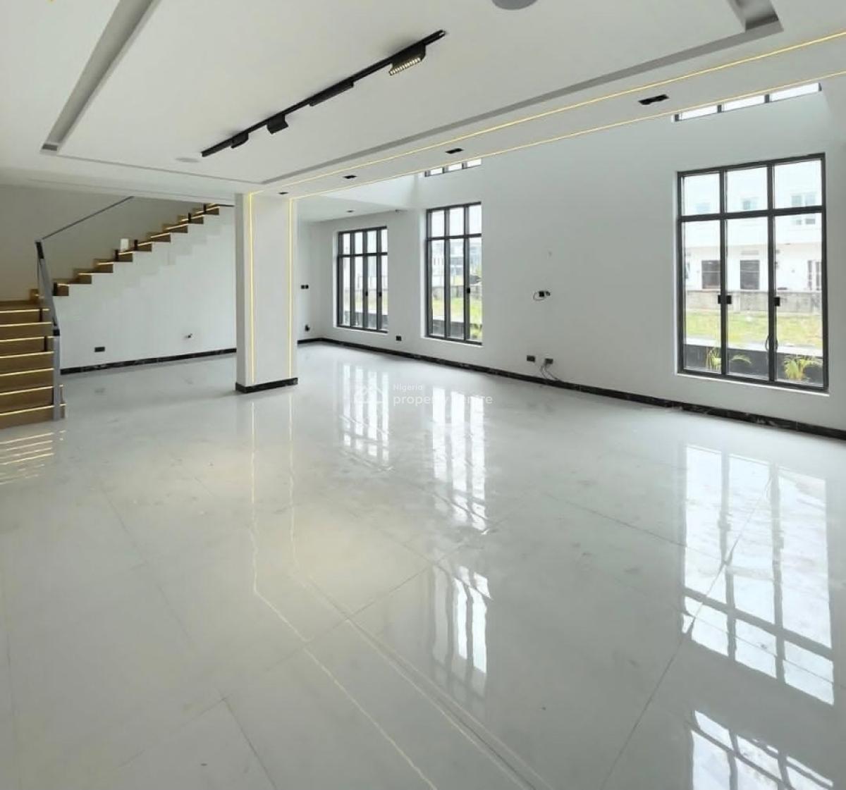 Luxury 5 Bedroom Semi Detached Duplex with Double Volume Ceiling, Cowrie Creek Estate, Ikate, Lekki, Lagos, Semi-detached Duplex for Rent