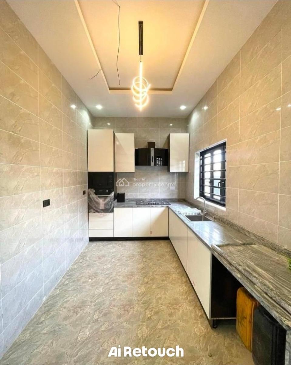 4 Bedroom Semi Detached Duplex with Bq in an Estate, Ikota, Lekki, Lagos, Semi-detached Duplex for Rent