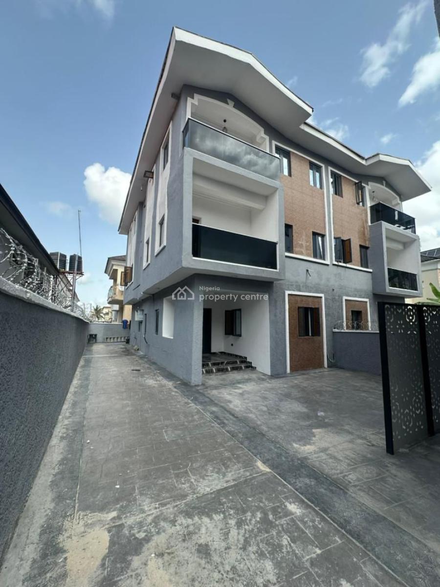 Newly Built 4 Bedroom Duplex, Chevron Drive, Lekki, Lagos, Semi-detached Duplex for Rent