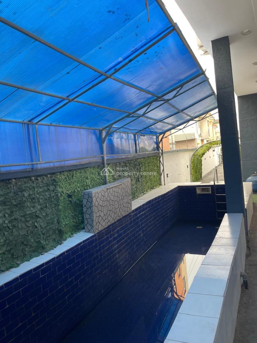 Luxury Fully Furnished 4 Bedroom Fully Detached Duplex with a Bigpool, Lekki Palm City, Ajah, Lagos, Detached Duplex for Rent