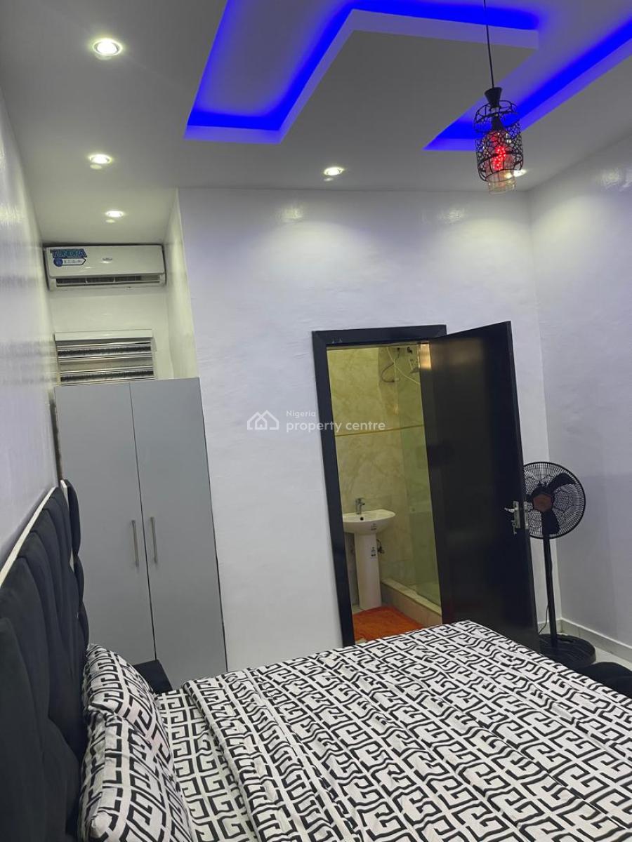 Luxury Fully Furnished 4 Bedroom Fully Detached Duplex with a Bigpool, Lekki Palm City, Ajah, Lagos, Detached Duplex for Rent