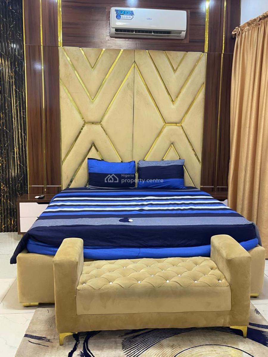 Luxury Fully Furnished 4 Bedroom Fully Detached Duplex with a Bigpool, Lekki Palm City, Ajah, Lagos, Detached Duplex for Rent