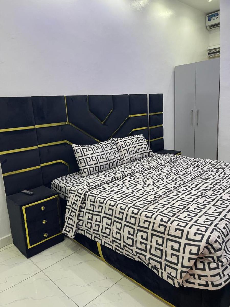 Luxury Fully Furnished 4 Bedroom Fully Detached Duplex with a Bigpool, Lekki Palm City, Ajah, Lagos, Detached Duplex for Rent