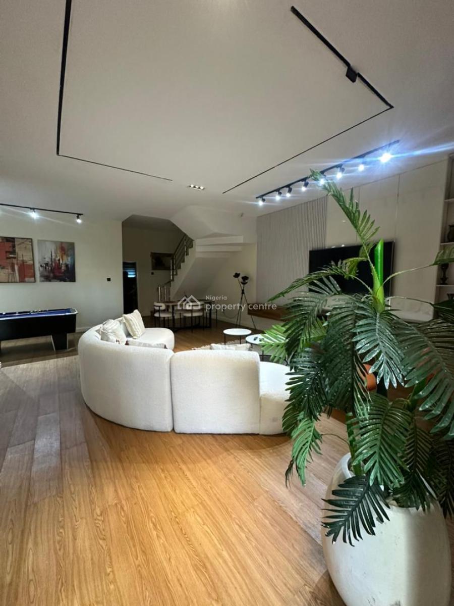 Very Beautiful Furnished Built 4 Bedroom Duplex, Osapa London, Osapa, Lekki, Lagos, Semi-detached Duplex for Rent