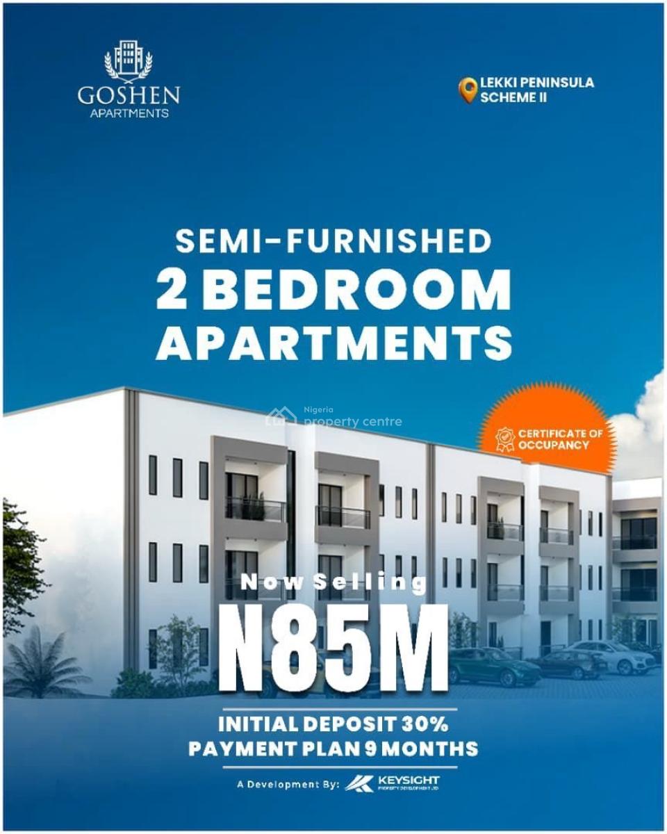 Semi Furnished 2 Bedroom Apartment, Fast-growing Shortlet Hotspot with High Roi Potential, Lekki, Lagos, House for Sale