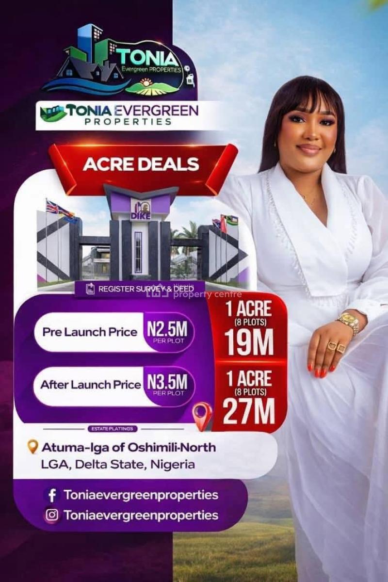 Secure a Plot with Just ₦500k and Spread The Balance Over 3 Months Int, Asaba, Delta, Residential Land for Sale