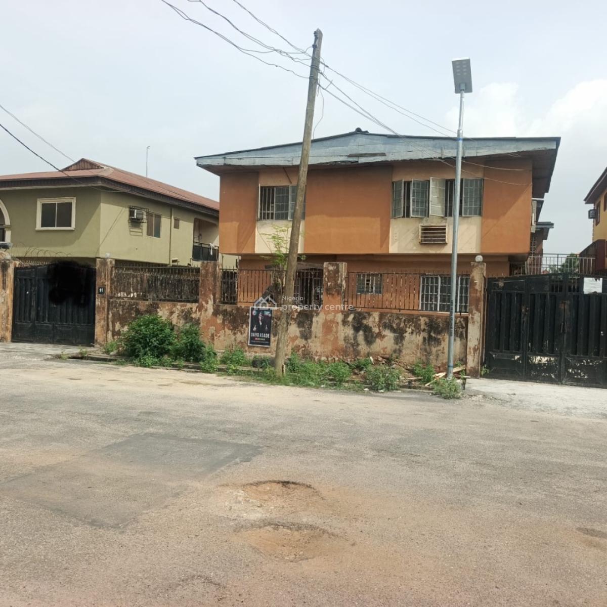 Block of 4flats, Ogba, Ikeja, Lagos, House for Rent
