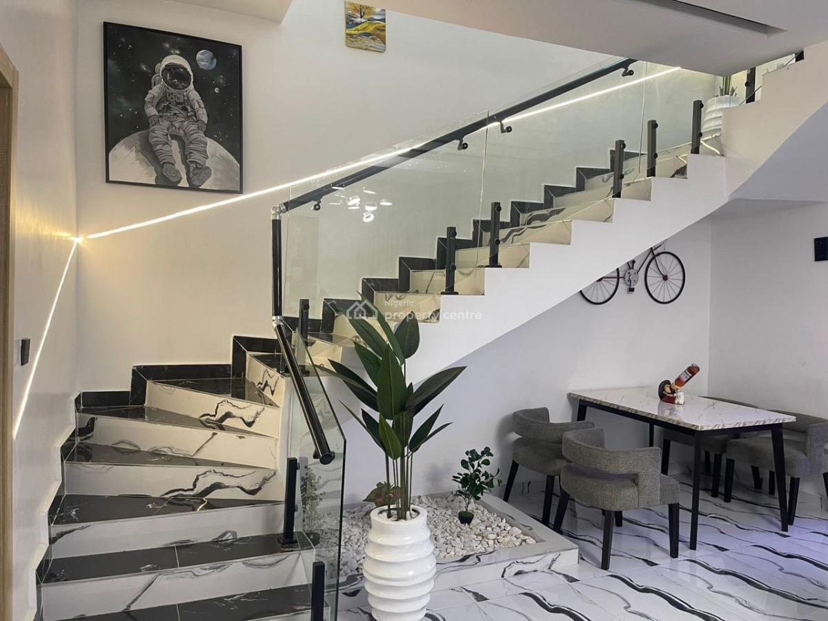 Fully Furnished 4bedroom Semi Detached Duplex, Lekki Palm City, Ajah, Lagos, Semi-detached Duplex for Rent