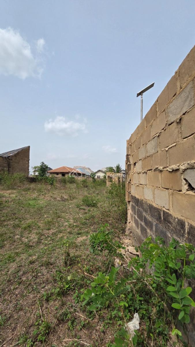 Residential Parcel of Fenced Land, Zone 1, Road 8, Two Streets After Green Gate, Moganna, Elebu,, Ibadan, Oyo, Land for Sale