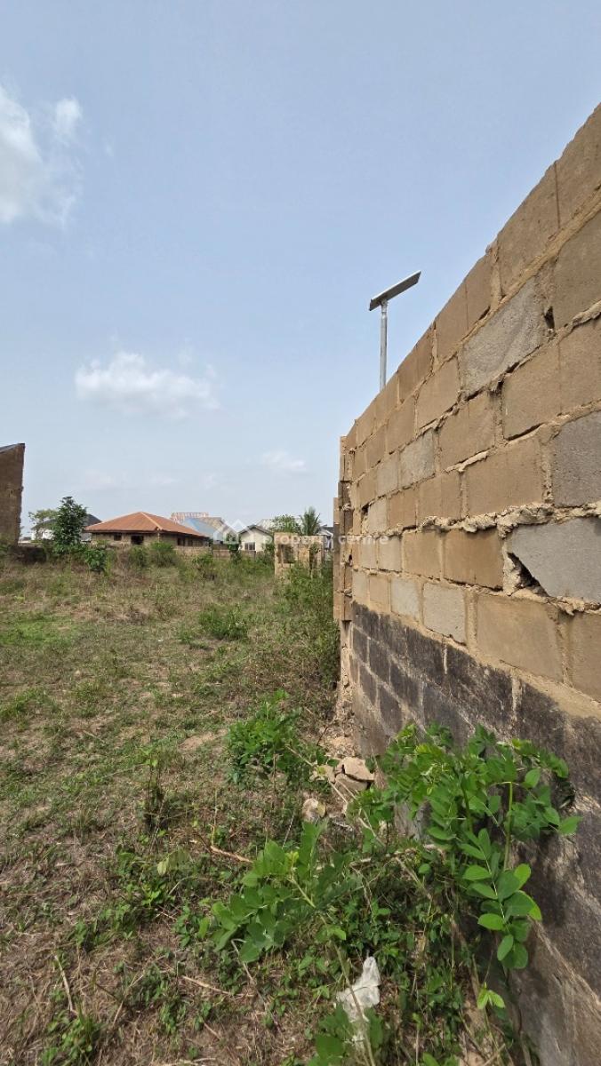 Residential Parcel of Fenced Land, Zone 1, Road 8, Two Streets After Green Gate, Moganna, Elebu,, Ibadan, Oyo, Land for Sale