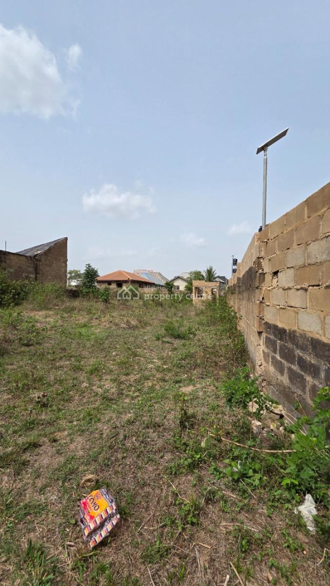 Residential Parcel of Fenced Land, Zone 1, Road 8, Two Streets After Green Gate, Moganna, Elebu,, Ibadan, Oyo, Land for Sale