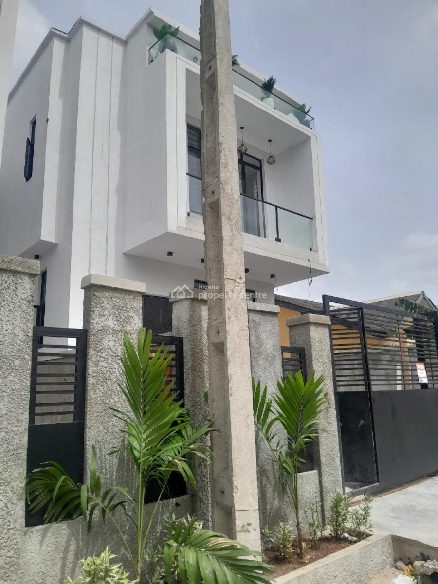 4 Bedroom Fully Detached Duplex + Bq with Gov-consent, Blenco  / Skymall, Lekki-epe Express Road, Sangotedo, Ajah, Lagos, Detached Duplex for Sale