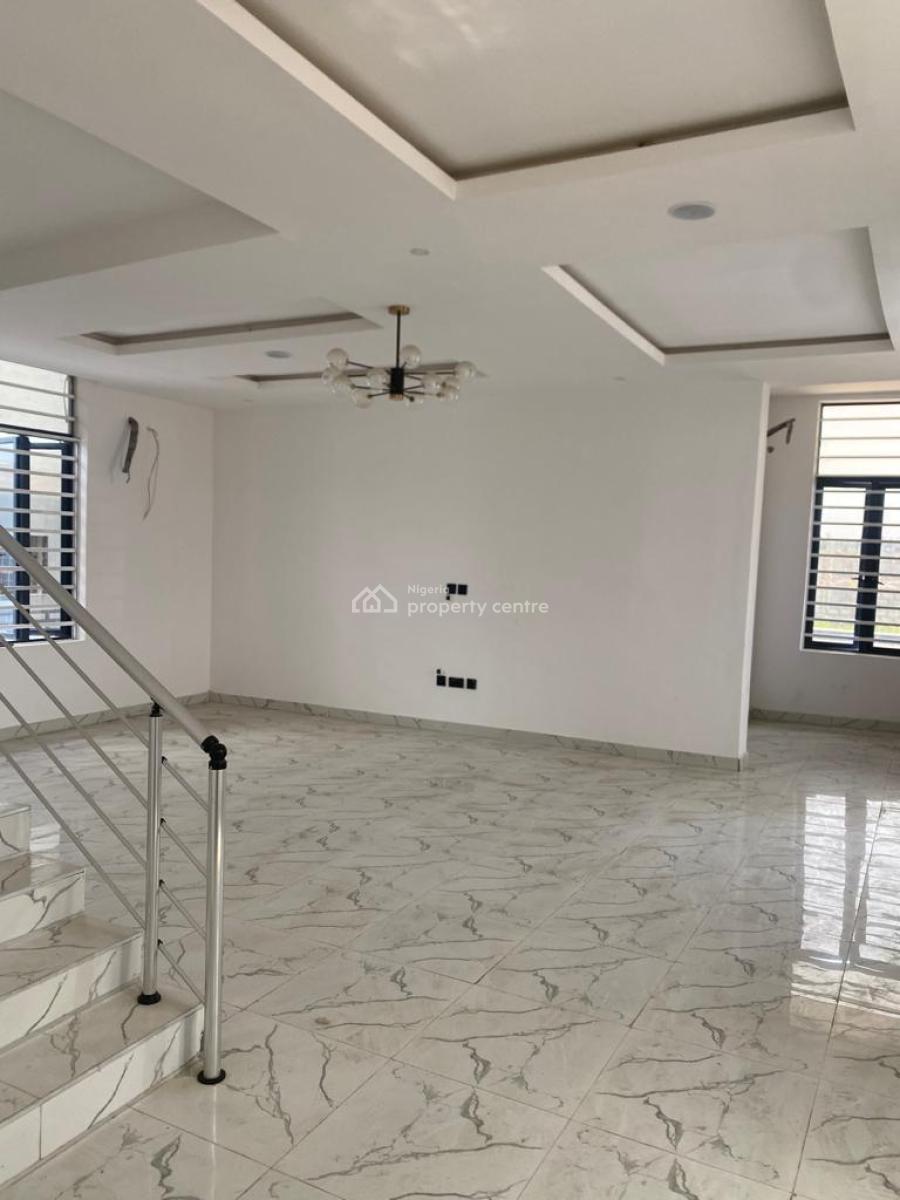 Newly Built 5 Bedroom Semi-detached House with a Room Bq, Agungi, Lekki, Lagos, Semi-detached Duplex for Rent