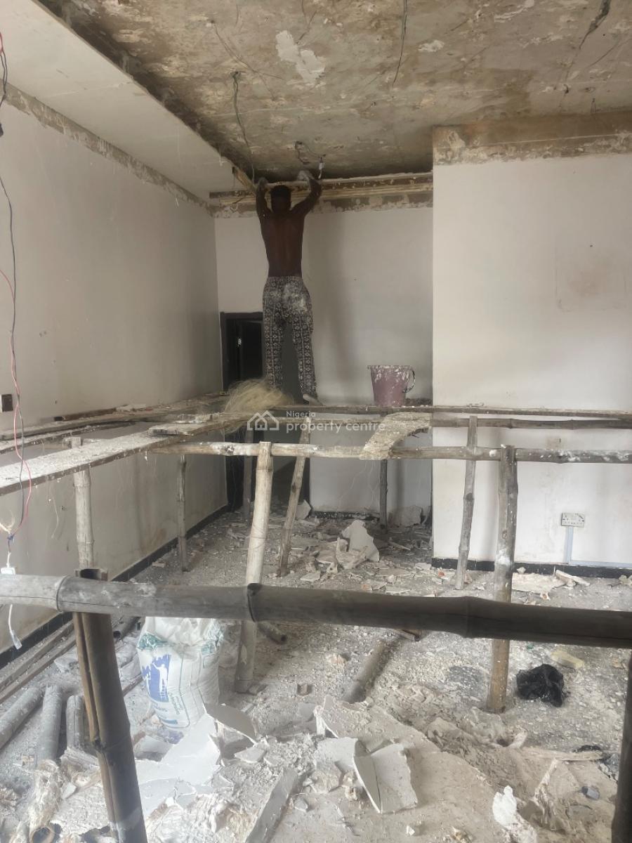 Luxury Mini Flat with Two Toilets Inside Decent Estate, Sunshine Estate, Sangotedo, Ajah, Lagos, Mini Flat (room and Parlour) for Rent