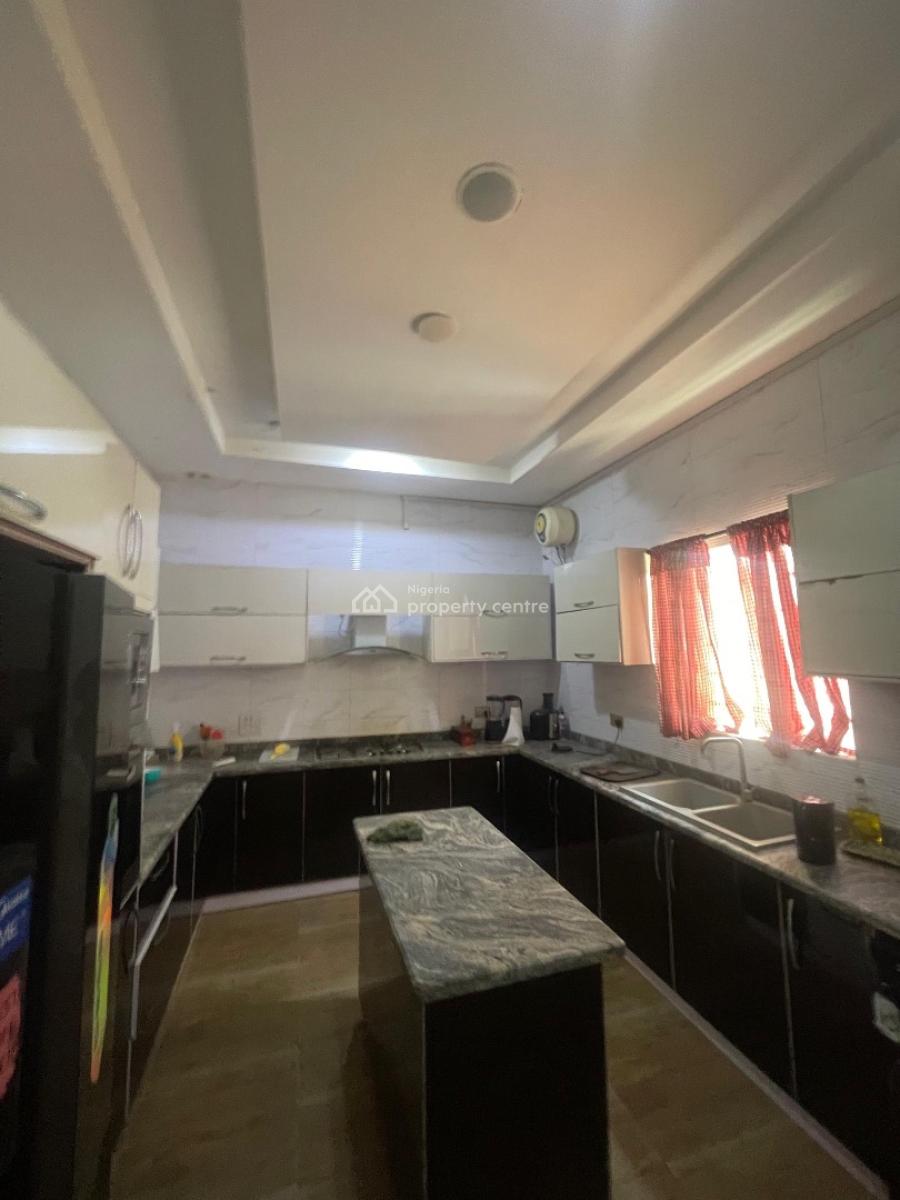 Fully Furnished 3-bedroom Semi-detached Duplex with Bq, Chevron, Lekki, Lagos, Semi-detached Duplex for Rent