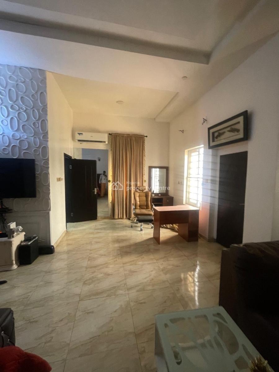 Fully Furnished 3-bedroom Semi-detached Duplex with Bq, Chevron, Lekki, Lagos, Semi-detached Duplex for Rent