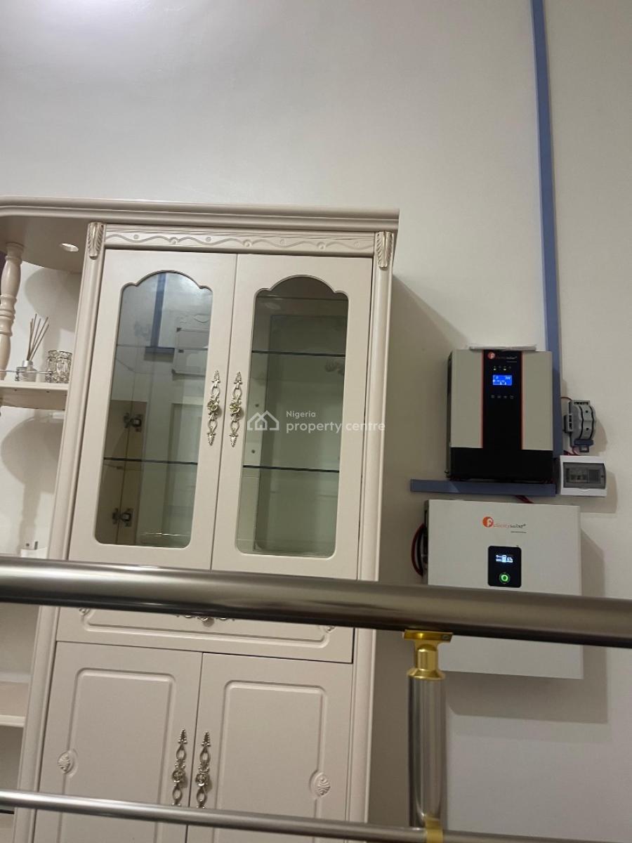 Fully Furnished 3-bedroom Semi-detached Duplex with Bq, Chevron, Lekki, Lagos, Semi-detached Duplex for Rent