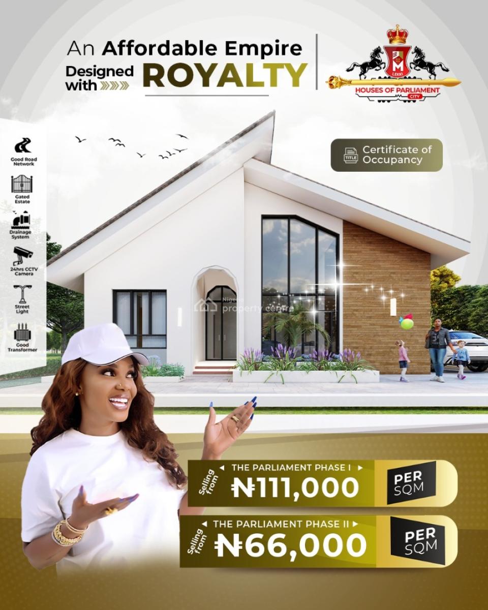 The Parliament Estate: Phase I & Phase Ii*, Bolorunpelu-onigbedu (oke-ogun), Opposite Aiyetoro Government Scheme,, Ibeju Lekki, Lagos, Residential Land for Sale