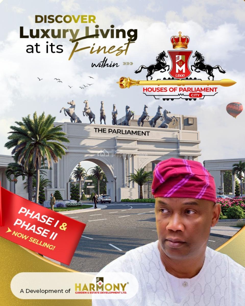 The Parliament Estate: Phase I & Phase Ii*, Bolorunpelu-onigbedu (oke-ogun), Opposite Aiyetoro Government Scheme,, Ibeju Lekki, Lagos, Residential Land for Sale