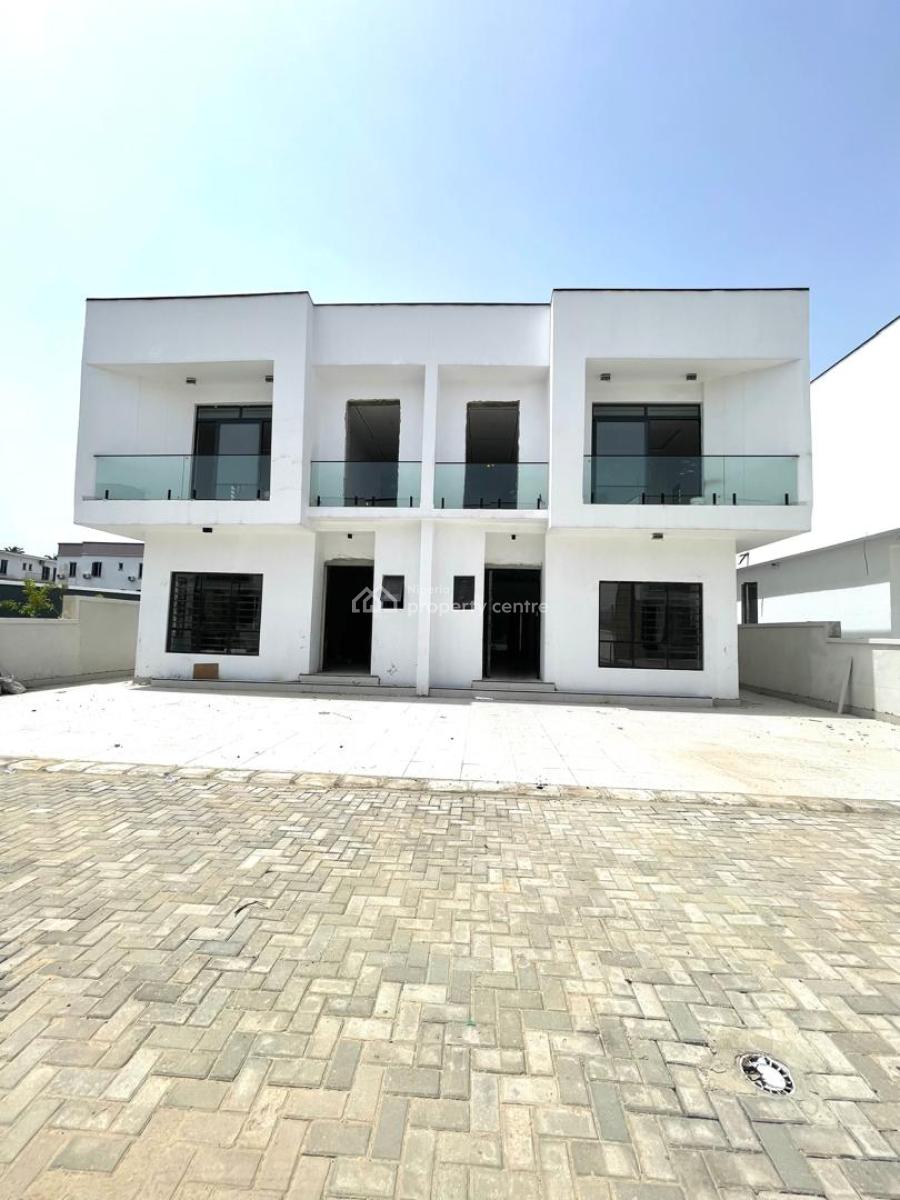 4  Bedroom Semi-detached Duplex with Swimming Pool and Bq, Orchid, Lekki, Lagos, Detached Duplex for Sale