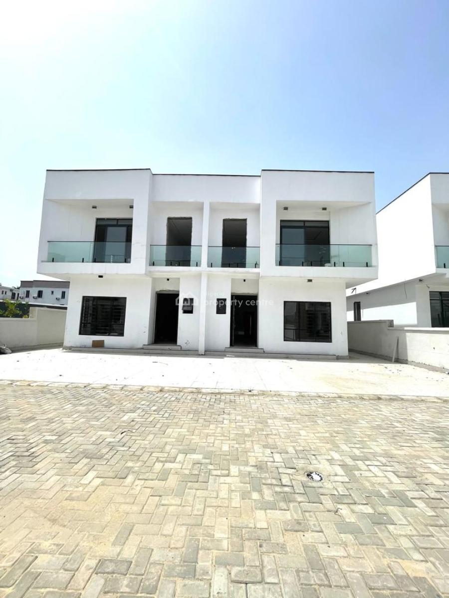 4  Bedroom Semi-detached Duplex with Swimming Pool and Bq, Orchid, Lekki, Lagos, Detached Duplex for Sale
