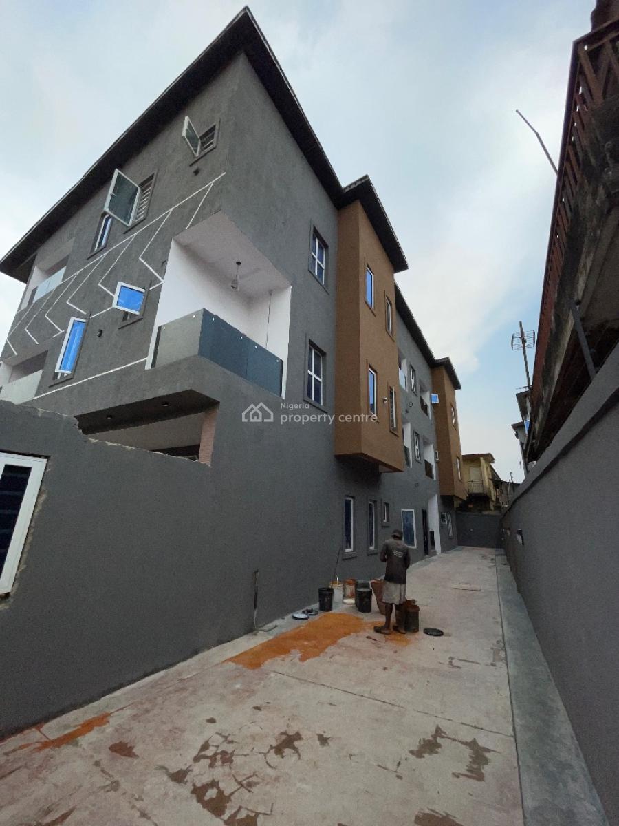 New 2bed, Opp Excellent Hotel Aguda Ogba, Ogba, Ikeja, Lagos, Flat / Apartment for Rent