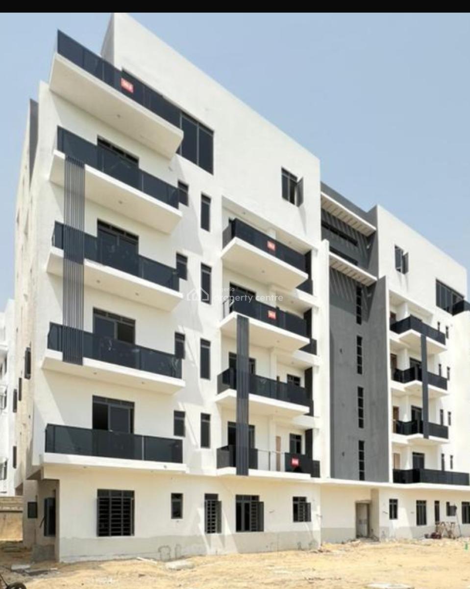 Standard 2 Bedroom Apartment Upstairs with Personal Tank, Located Inside an Estate,good Road,swimming Pool and Gym, Sangotedo, Ajah, Lagos, Flat / Apartment for Rent