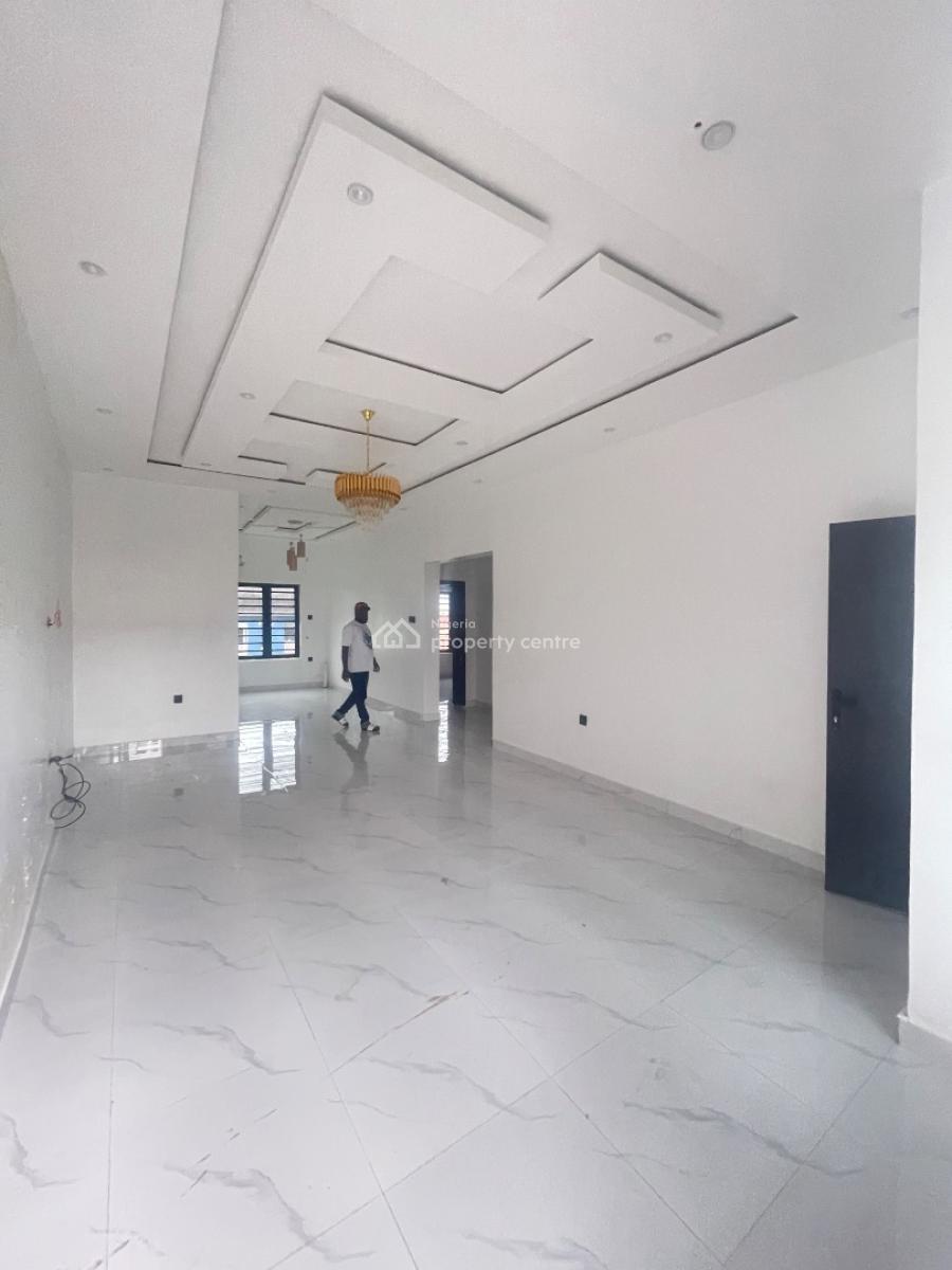 Standard 2 Bedroom Apartment Upstairs with Personal Tank, Located Inside an Estate,good Road,swimming Pool and Gym, Sangotedo, Ajah, Lagos, Flat / Apartment for Rent