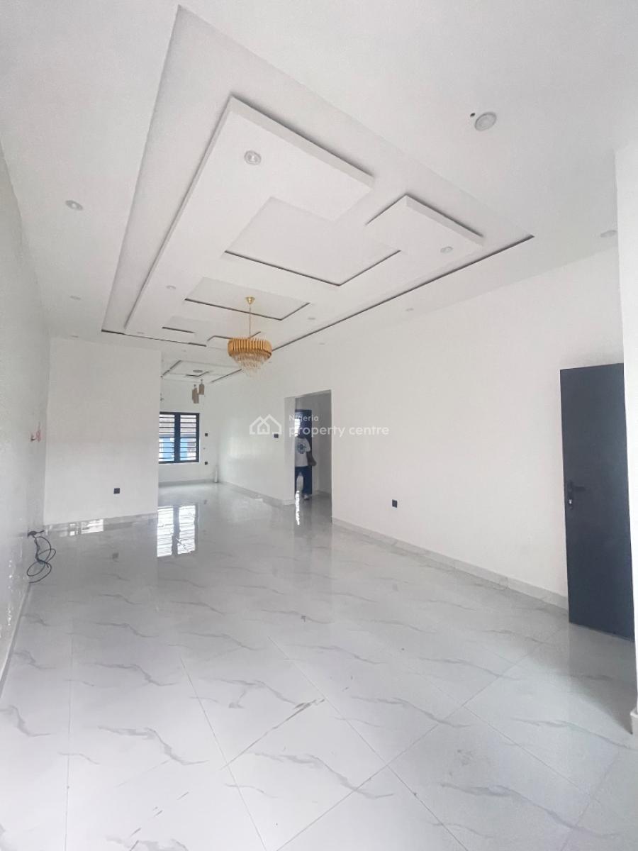 Standard 2 Bedroom Apartment Upstairs with Personal Tank, Located Inside an Estate,good Road,swimming Pool and Gym, Sangotedo, Ajah, Lagos, Flat / Apartment for Rent