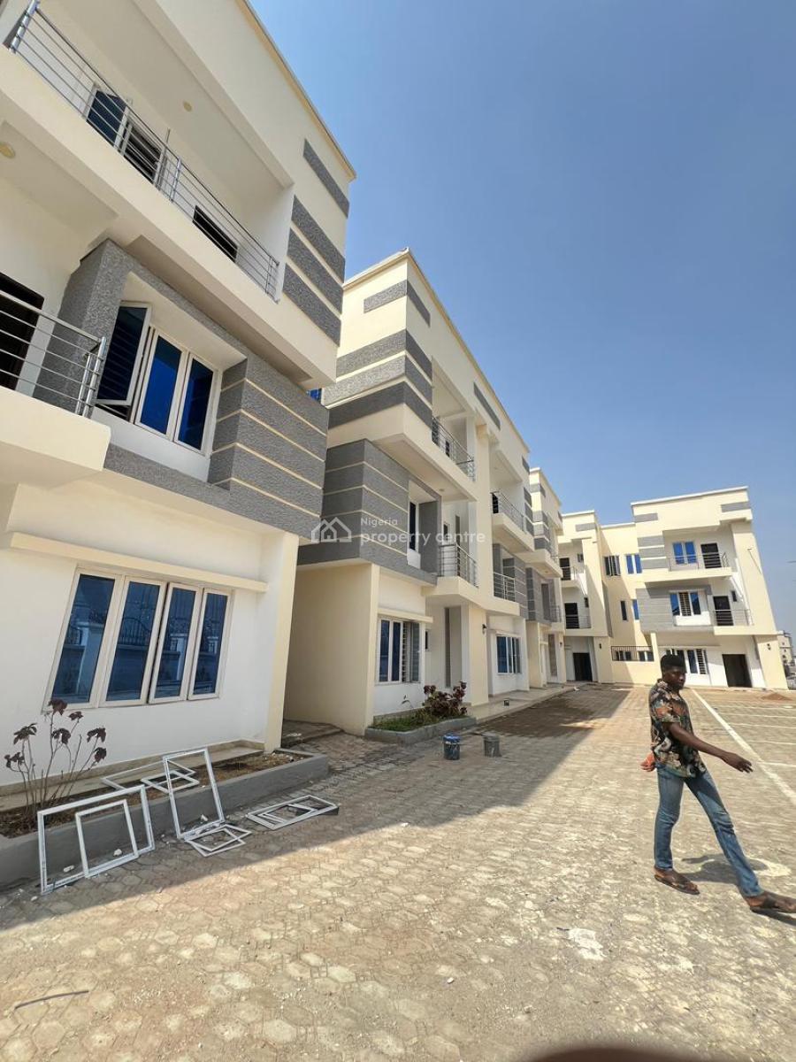 Beautiful 4bedroom Terrace, Abuja, Guzape District, Abuja, Terraced Duplex for Rent